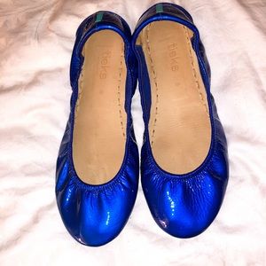 Sapphire Tieks size 9 worn twice